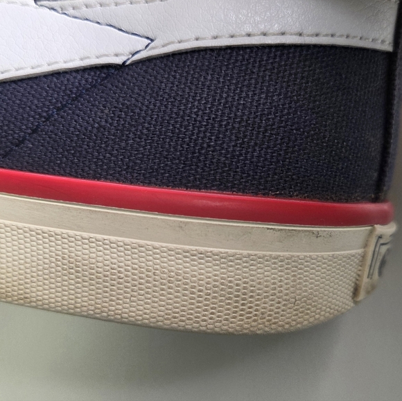 Gola Classic Comet Canvas Sneakers Trainers Men's Blue & White Size 11 - Picture 8 of 12